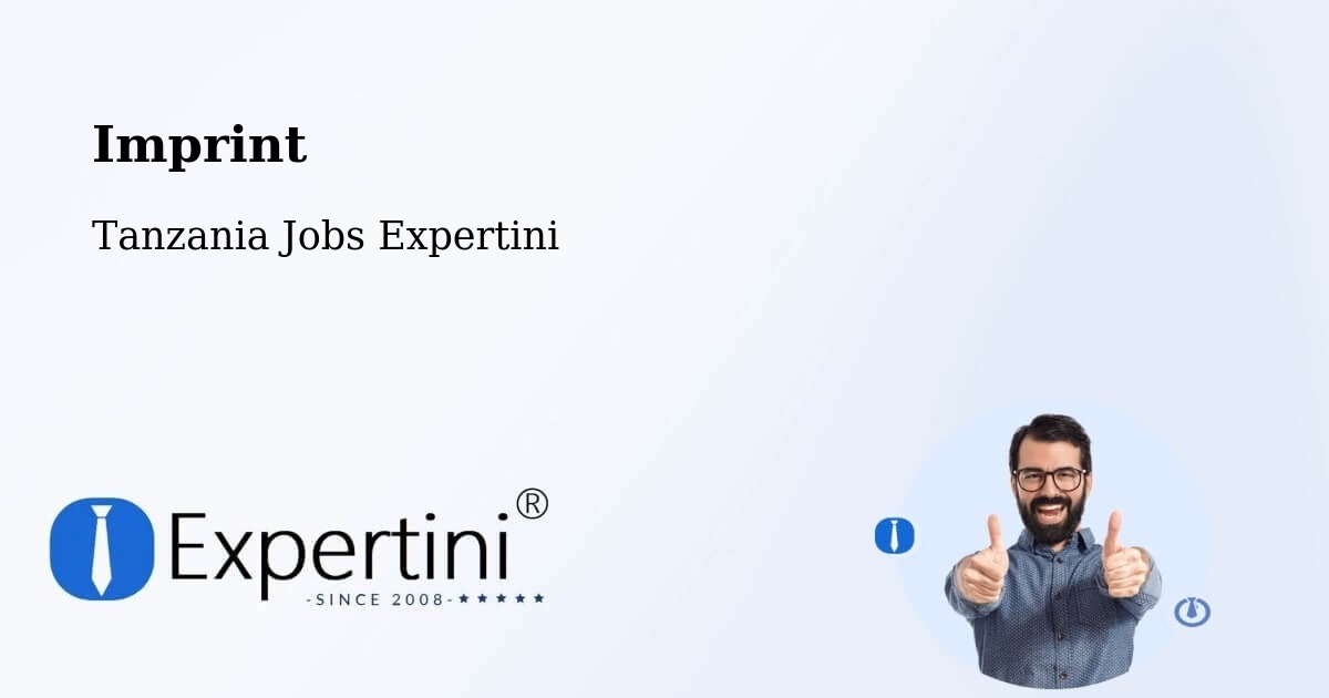 Imprint – Moshi - Tanzania Jobs Expertini