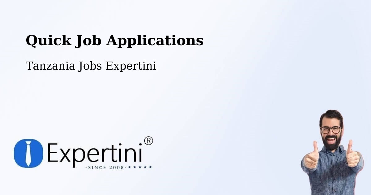 Quick Apply Feature – Moshi - Tanzania Jobs Expertini