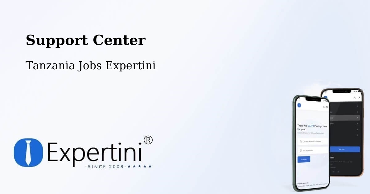 Support Services – Moshi - Tanzania Jobs Expertini